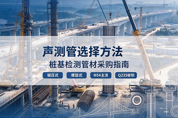 濂溪声测管选型标准