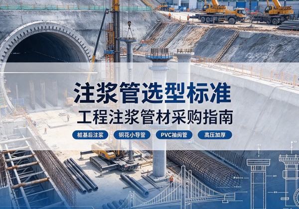 濂溪注浆管选型标准